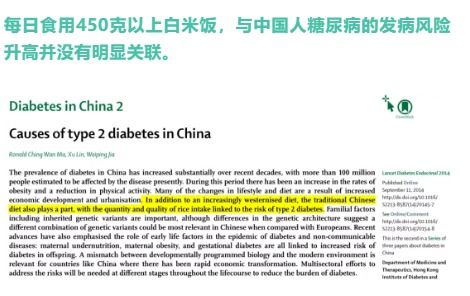 白米饭是垃圾食品 真相在这里